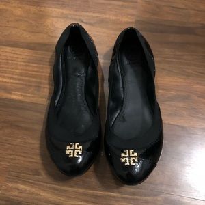 Black Tory Burch flats